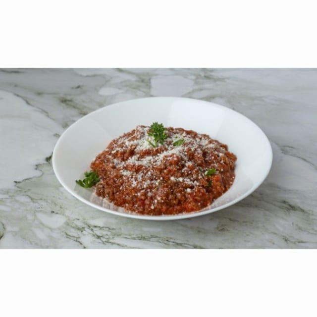 Side Meat sauce.