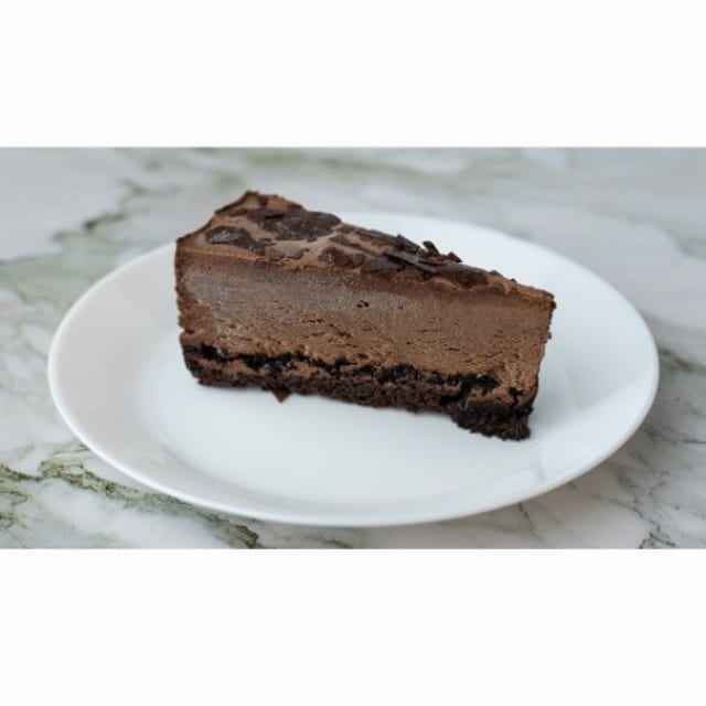 Chocolate mousse cake.