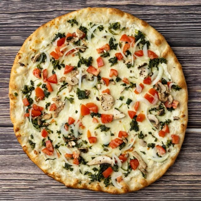 White Wonder Pizza (14" Medium).