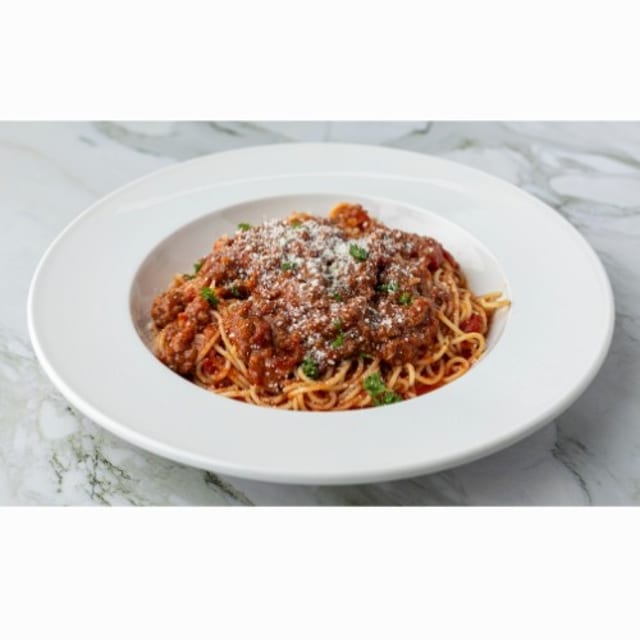 Spaghetti Meat Sauce Pasta.