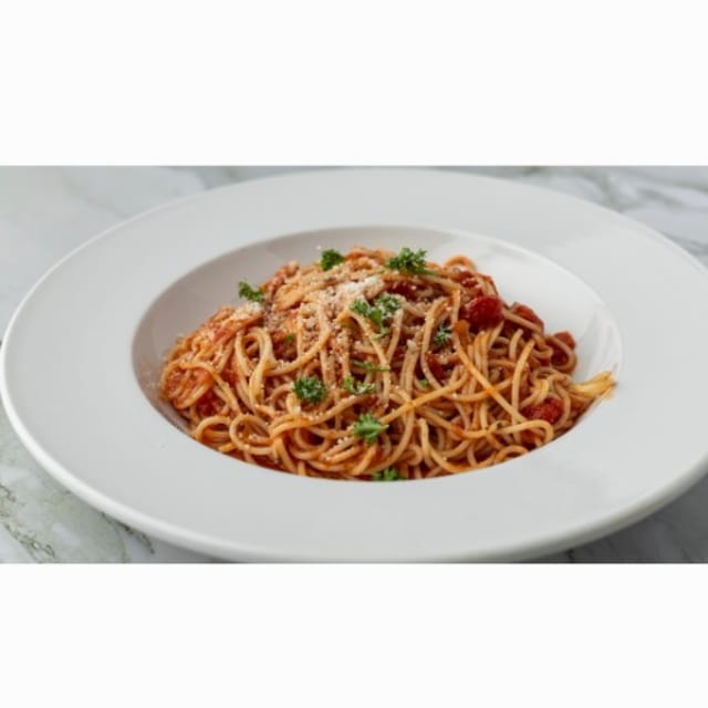 Spaghetti Tomato Sauce Pasta.