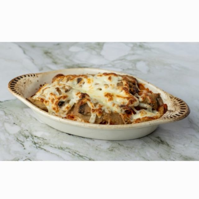 Eggplant Parmigiana.