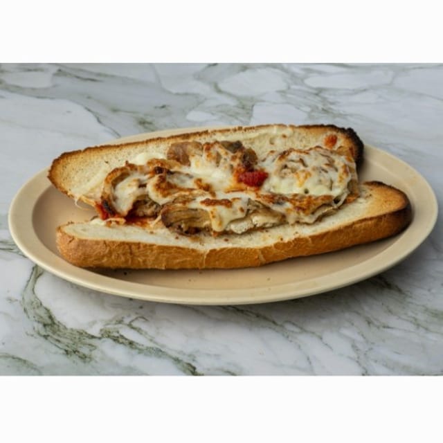 Eggplant Parmesan Sub.