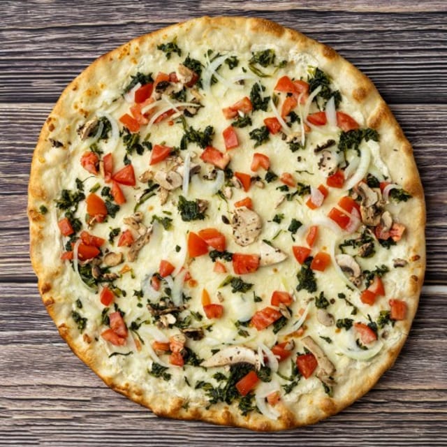 White Wonder Pizza (18" Extra Large).