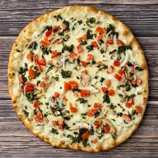 White Wonder Pizza (12" Small).
